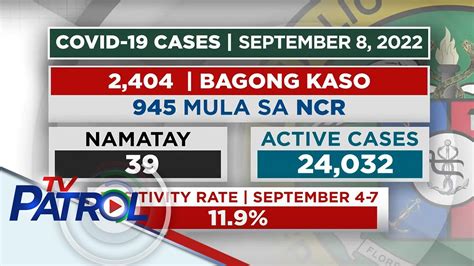 Mga bagong kaso ng COVID.